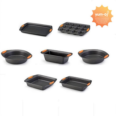 Rachael Ray Yum-O! Oven Lovin' Bakeware Bakeware Set (7 Pieces) Rachael Ray Yum-O! Oven Lovin' Bakeware Bakeware Set (7 Pieces)