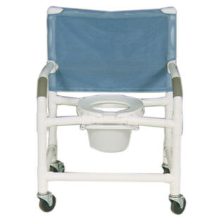 MJM International Extra Wide Deluxe Shower Chair - Color: Royal Blue MJM International Extra Wide Deluxe Shower Chair - Color: Royal Blue