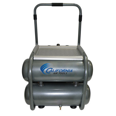 California Air Tools 250DLT   2.0 Hp,   5.0 Gal. Steel Twin Tank Oil-Lubricated Air Compressor at Sears.com