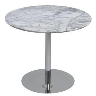 Eurostyle Tammy Dining Table (2 Pieces) - Base Finish: White Eurostyle Tammy Dining Table (2 Pieces) - Base Finish: White