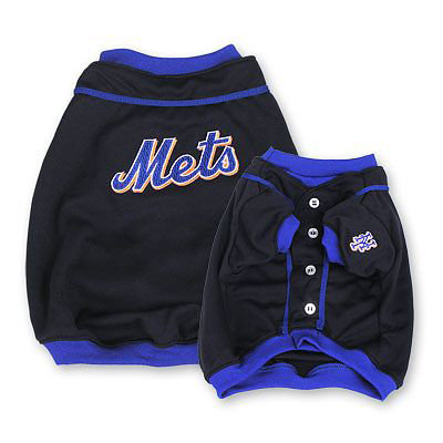 Mlb Baseball Dog Jersey Shirt Team: New York Mets, Sizesee Size