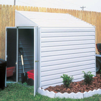 Arrow Yardsaver Steel Storage Shed (3 Pieces) - Size: 4' x 7' Arrow Yardsaver Steel Storage Shed (3 Pieces) - Size: 4' x 7'