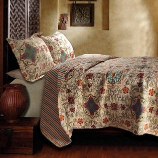 Greenland Home Fashions Esprit Spice Quilt Set - Size: King Greenland Home Fashions Esprit Spice Quilt Set - Size: King