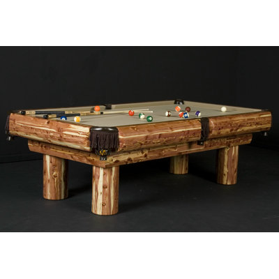 Northwoods Billiards Red Cedar Ponderosa 8' Pool Table - Felt Color: Purple at Sears.com