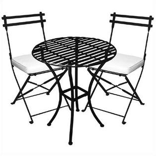Pangaea Round Bistro Table - Finish: Black Pangaea Round Bistro Table - Finish: Black