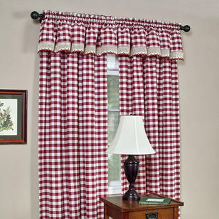 Achim Importing Co Buffalo Check Drapery Rod Pocket Drape Single Panel - Size: 42 Achim Importing Co Buffalo Check Drapery Rod Pocket Drape Single Panel - Size: 42