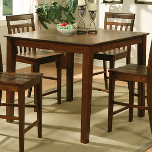 East West Counter Height Pub Table (Set of 2) - Finish: Dark Oak East West Counter Height Pub Table (Set of 2) - Finish: Dark Oak