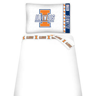 Sports Coverage NCAA Micro Fiber Sheet Set - Size: Full, NCAA Team: Kansas Sports Coverage NCAA Micro Fiber Sheet Set - Size: Full, NCAA Team: Kansas