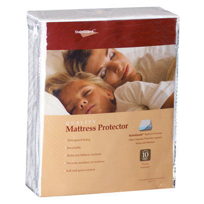PureCare by Fabrictech StainGuard Terry Mattress Protector - Size: King PureCare by Fabrictech StainGuard Terry Mattress Protector - Size: King