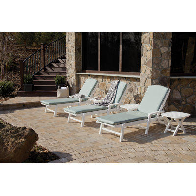 Trex Outdoor Yacht Stackable Club Arm Chaise Lounge - Color: Sand Castle Trex Outdoor Yacht Stackable Club Arm Chaise Lounge - Color: Sand Castle