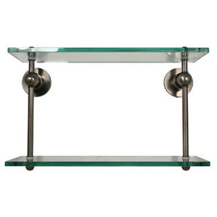 Allied Brass Astor Place Bathroom Double Shelf - Size: 16 Allied Brass Astor Place Bathroom Double Shelf - Size: 16