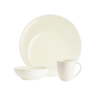 Noritake Colorwave 16 Piece Dinnerware Set - Color: White Noritake Colorwave 16 Piece Dinnerware Set - Color: White