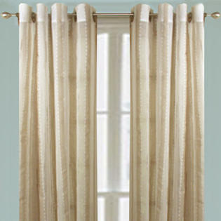 Ricardo Trading Rococo Grommet Header Curtain Single Panel - Size: 63 Ricardo Trading Rococo Grommet Header Curtain Single Panel - Size: 63