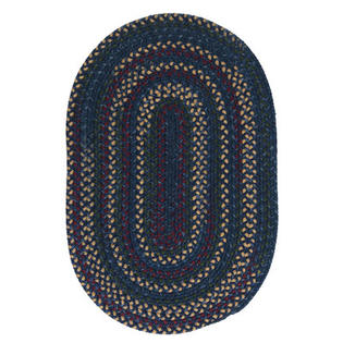 Colonial Mills, Inc. Midnight Indigo Rug - Rug Size: Oval Runner 2' x 8' Colonial Mills, Inc. Midnight Indigo Rug - Rug Size: Oval Runner 2' x 8'