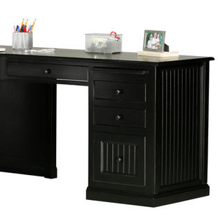 Eagle Furniture Manufacturing Coastal Computer Desk Return - Finish: Soft White Eagle Furniture Manufacturing Coastal Computer Desk Return - Finish: Soft White