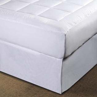 LCM Home Fashions, Inc. Micro Plush Pillowtop Mattress Pad - Size: King LCM Home Fashions, Inc. Micro Plush Pillowtop Mattress Pad - Size: King