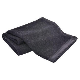 Creswick Luxurious All-Natural 100% Australian Merino Wool Blanket - Size: Full / Queen, Color: Charcoal Creswick Luxurious All-Natural 100% Australian Merino Wool Blanket - Size: Full / Queen, Color: Charcoal