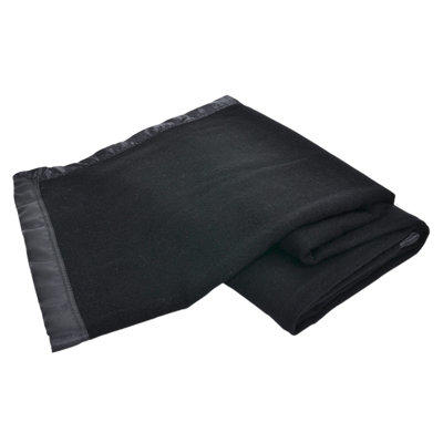 Creswick All-Natural 100% Australian Merino Wool Machine Washable Blanket - Color: Black, Size: Full / Queen Creswick All-Natural 100% Australian Merino Wool Machine Washable Blanket - Color: Black, Size: Full / Queen