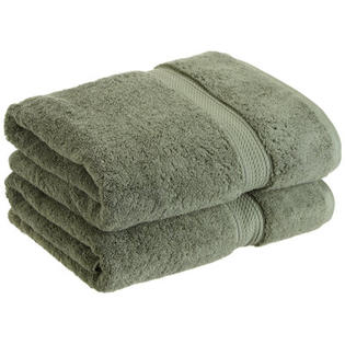 Simple Luxury Superior 900 GSM Egyptian Cotton 2-Piece Bath Towel Set - Color: Forest Green Simple Luxury Superior 900 GSM Egyptian Cotton 2-Piece Bath Towel Set - Color: Forest Green