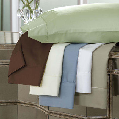 DreamFit 300 Thread Count Sheet Set - Size: Full Extra Long, Color: Taupe DreamFit 300 Thread Count Sheet Set - Size: Full Extra Long, Color: Taupe