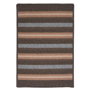 Colonial Mills, Inc. Salisbury Brown Striped Rug - Rug Size: 5' x 8' Colonial Mills, Inc. Salisbury Brown Striped Rug - Rug Size: 5' x 8'