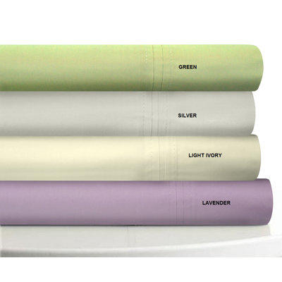 Tribeca Living 350 Thread Count Egyptian Cotton Percale Deep Pocket Sheet Set - Size: Cal King, Color: White Tribeca Living 350 Thread Count Egyptian Cotton Percale Deep Pocket Sheet Set - Size: Cal King, Color: White