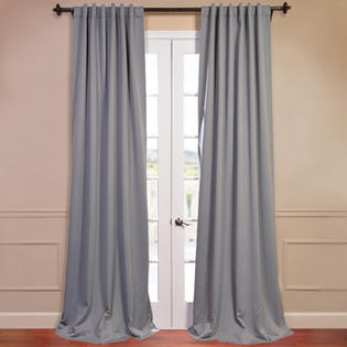 Half Price Drapes Plush Blackout Curtain Panel Pair - Size: 84 Half Price Drapes Plush Blackout Curtain Panel Pair - Size: 84