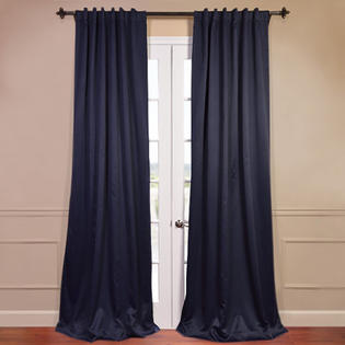 Half Price Drapes Plush Blackout Curtain Panel Pair - Size: 108 Half Price Drapes Plush Blackout Curtain Panel Pair - Size: 108