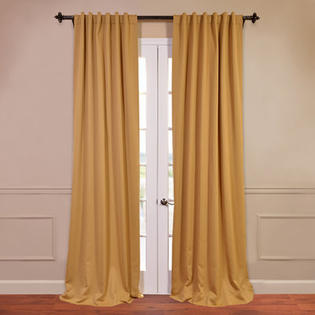 Half Price Drapes Plush Blackout Curtain Panel Pair - Size: 108 Half Price Drapes Plush Blackout Curtain Panel Pair - Size: 108