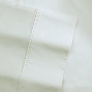 Pointehaven 500 Thread Count Deep Sheet Set - Size: Queen, Color: Ivory Pointehaven 500 Thread Count Deep Sheet Set - Size: Queen, Color: Ivory