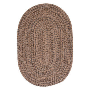 Colonial Mills, Inc. Hayward Mocha Rug - Rug Size: Oval Runner 2' x 12' Colonial Mills, Inc. Hayward Mocha Rug - Rug Size: Oval Runner 2' x 12'