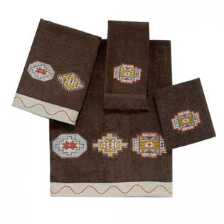 Avanti Linens Tangine 4 Piece Towel Set - Color: Mocha Avanti Linens Tangine 4 Piece Towel Set - Color: Mocha