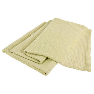 Wildon Home Grand Hotel All-Natural 100-Percent Cotton Basket Woven Blanket - Color: Sage, Size: Full/Queen Wildon Home Grand Hotel All-Natural 100-Percent Cotton Basket Woven Blanket - Color: Sage, Size: Full/Queen