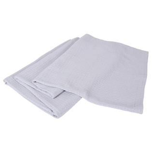 Wildon Home Grand Hotel All-Natural 100-Percent Cotton Basket Woven Blanket - Color: Grey, Size: King Wildon Home Grand Hotel All-Natural 100-Percent Cotton Basket Woven Blanket - Color: Grey, Size: King