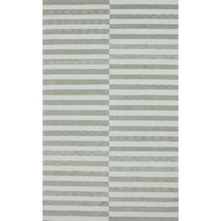 nuLOOM Brilliance Light Grey Stitch Rug - Rug Size: 5' x 8' nuLOOM Brilliance Light Grey Stitch Rug - Rug Size: 5' x 8'
