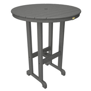 Trex Outdoor Monterey Bay Round Bar Table - Color: Stepping Stone, Table Size: 36 Trex Outdoor Monterey Bay Round Bar Table - Color: Stepping Stone, Table Size: 36