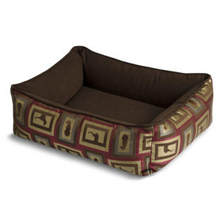 Crypton Bumper Style Show Donut Dog Bed - Color: Raspberry, Size: Medium/Large (12-22 Crypton Bumper Style Show Donut Dog Bed - Color: Raspberry, Size: Medium/Large (12-22