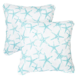 Mozaic Company Stella Indoor/Outdoor Square Pillow (Set of 2) - Size: 18 Mozaic Company Stella Indoor/Outdoor Square Pillow (Set of 2) - Size: 18