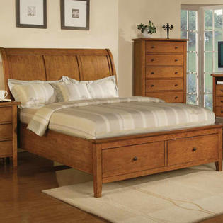 Winners Only, Inc. Vintage Storage Sleigh Bed - Size: California King, Finish: Cherry Winners Only, Inc. Vintage Storage Sleigh Bed - Size: California King, Finish: Cherry