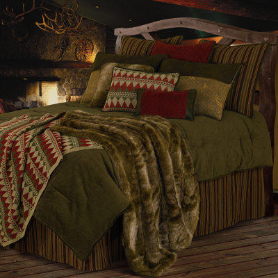 HiEnd Accents Wilderness Ridge Bedding Collection (5 Pieces) - Size: Super King HiEnd Accents Wilderness Ridge Bedding Collection (5 Pieces) - Size: Super King
