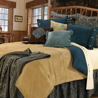 HiEnd Accents Bella Vista Bedding Collection (3 Pieces) - Size: Super Queen HiEnd Accents Bella Vista Bedding Collection (3 Pieces) - Size: Super Queen