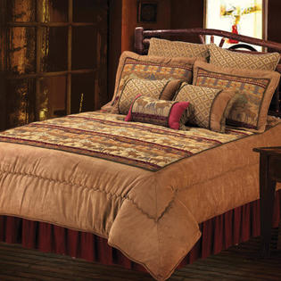 HiEnd Accents Moose Bedding Collection (5 Pieces) - Size: Full HiEnd Accents Moose Bedding Collection (5 Pieces) - Size: Full