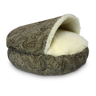 Snoozer Cozy Cave Luxury Hooded Dog Bed - Color: Sicilly, Size: Small - 25 Snoozer Cozy Cave Luxury Hooded Dog Bed - Color: Sicilly, Size: Small - 25