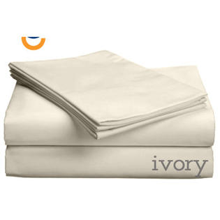 Gotcha Covered Luxe 618 Thread Deep Pocket Sheet Set - Color: White, Size: Split King Gotcha Covered Luxe 618 Thread Deep Pocket Sheet Set - Color: White, Size: Split King