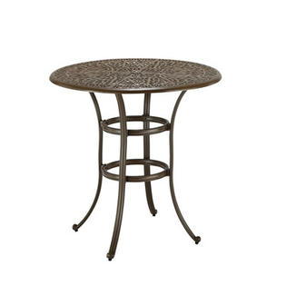 Home Styles Floral Blossom Bistro Table - Finish: Taupe Home Styles Floral Blossom Bistro Table - Finish: Taupe