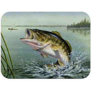 McGowan Tuftop Large Mouth Bass Cutting Board - Size: Small (9 McGowan Tuftop Large Mouth Bass Cutting Board - Size: Small (9