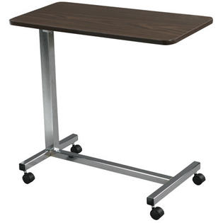 Drive Medical Non-Tilt Overbed Table - Color: Silver Vein Drive Medical Non-Tilt Overbed Table - Color: Silver Vein