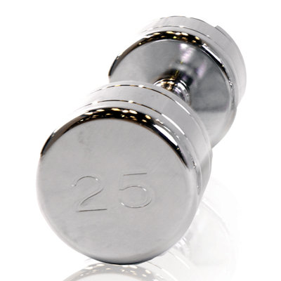 Cap Barbell Chromed Dumbbell with Contoured Handle - Size: 35 lbs Cap Barbell Chromed Dumbbell with Contoured Handle - Size: 35 lbs