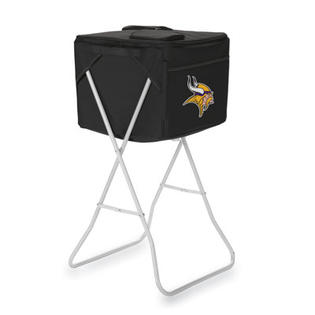 Picnic Time NFL Party Cube Digital Print Cooler - NFL Team: Minnesota Vikings, Color: Black Picnic Time NFL Party Cube Digital Print Cooler - NFL Team: Minnesota Vikings, Color: Black
