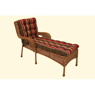Blazing Needles Tufted Standard Outdoor Chaise Lounge Cushion - Color: Monseratti Sangria Blazing Needles Tufted Standard Outdoor Chaise Lounge Cushion - Color: Monseratti Sangria